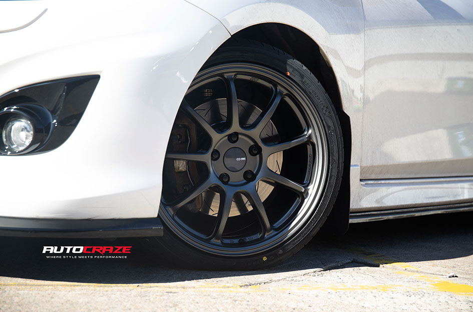 MAZDA 3 ENKEI PF09 MATTE GUNMETAL