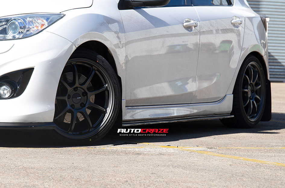 MAZDA 3 ENKEI PF09 MATTE GUNMETAL