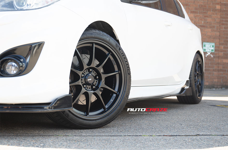 MAZDA 3 KONIG DEKAGRAM MATTE BLACK