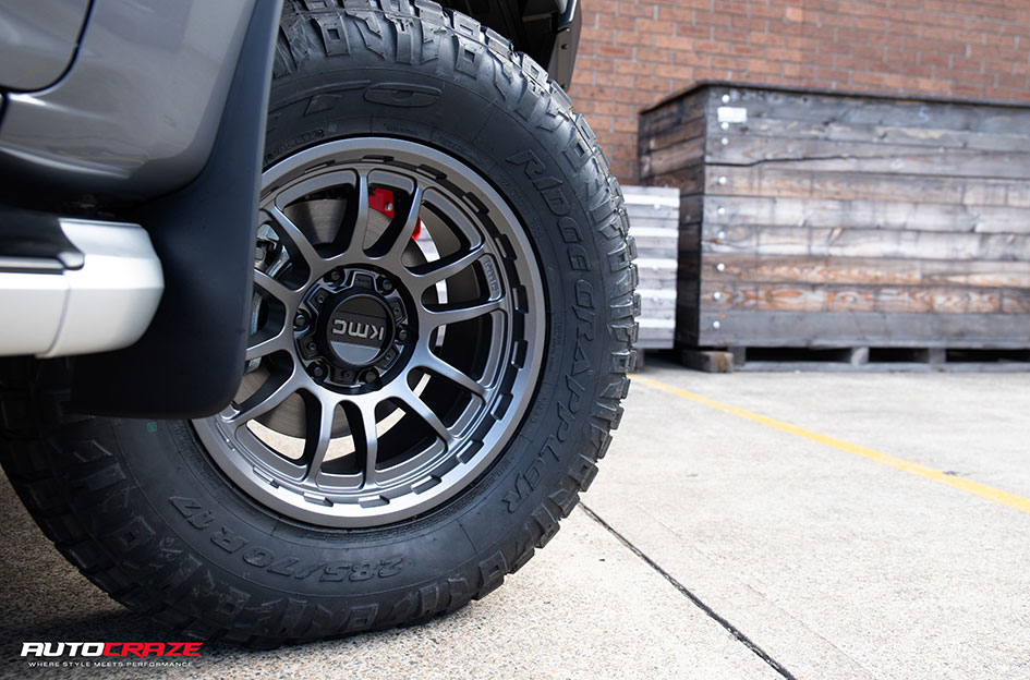 MAZDA BT-50 KMC WRATH MATTE ANTHRACITE 
