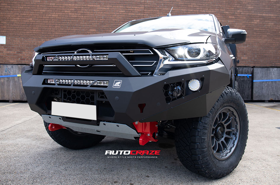 MAZDA BT-50 KMC WRATH MATTE ANTHRACITE 