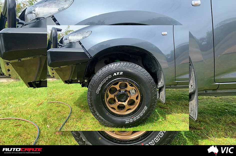 MAZDA BT-50 KMC DIRTY HARRY MATTE BRONZE 