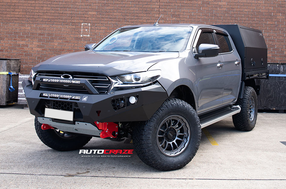 MAZDA BT-50 KMC WRATH MATTE ANTHRACITE 