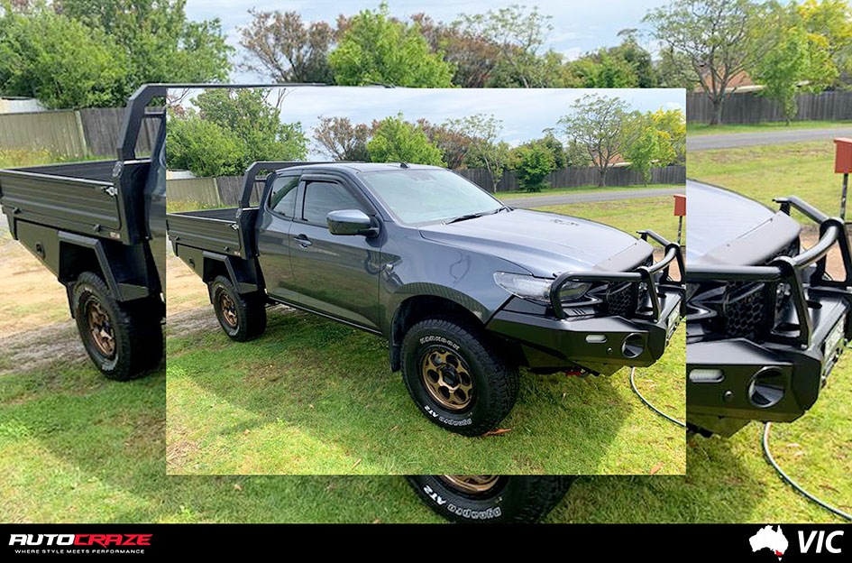 MAZDA BT-50 KMC DIRTY HARRY MATTE BRONZE 