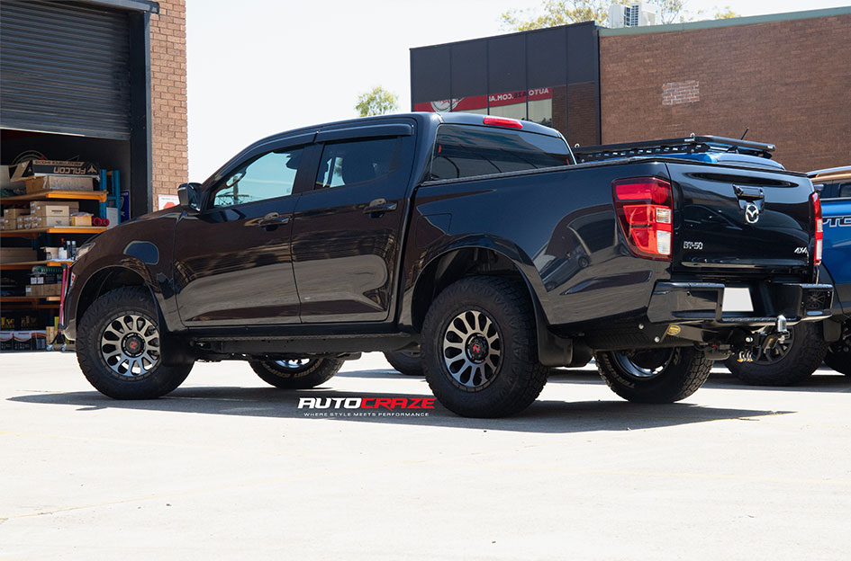 MAZDA BT-50 NOMAD VICTIM GUN METAL BLACK RING