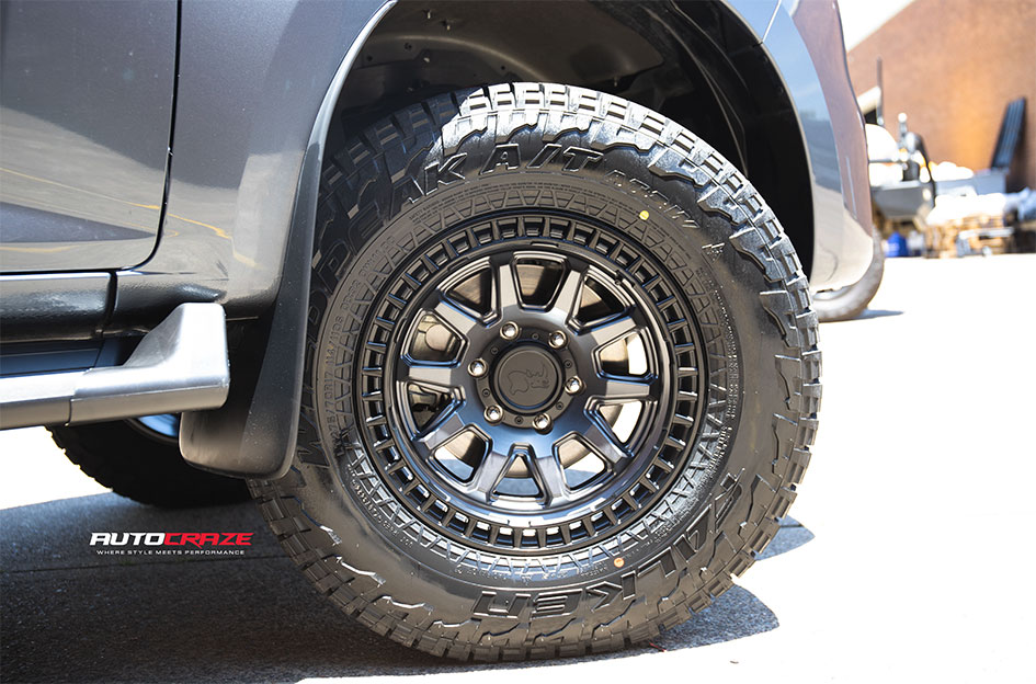 MAZDA BT-50 BLACK RHINO CALICO GUNMETAL W/ BLACK LIP