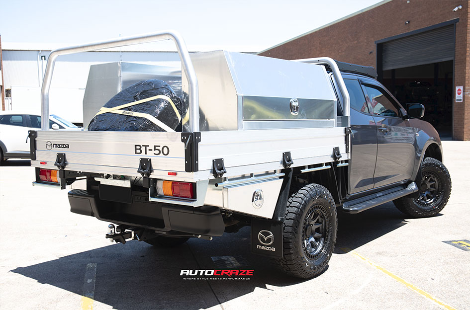 MAZDA BT-50 BLACK RHINO CALICO GUNMETAL W/ BLACK LIP