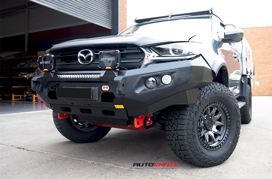 MAZDA BT50 BLACK RHINO CALICO GUNMETAL W/ BLACK LIP