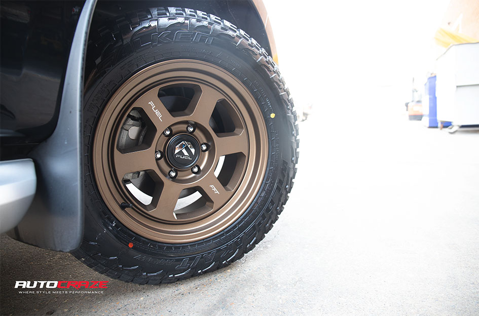 MAZDA BT50 FUEL HYPE MATTE BRONZE 