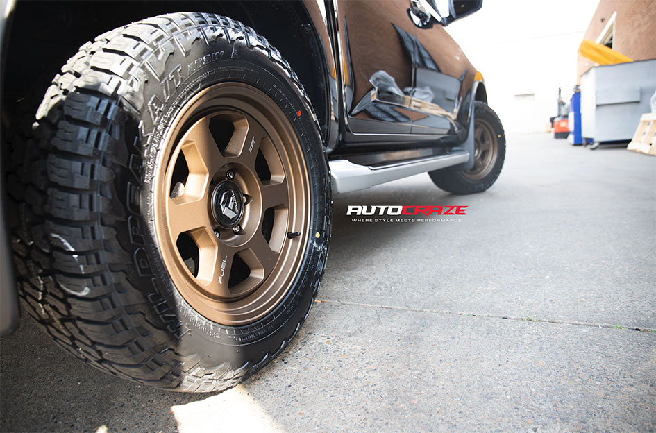MAZDA BT50 FUEL HYPE MATTE BRONZE 