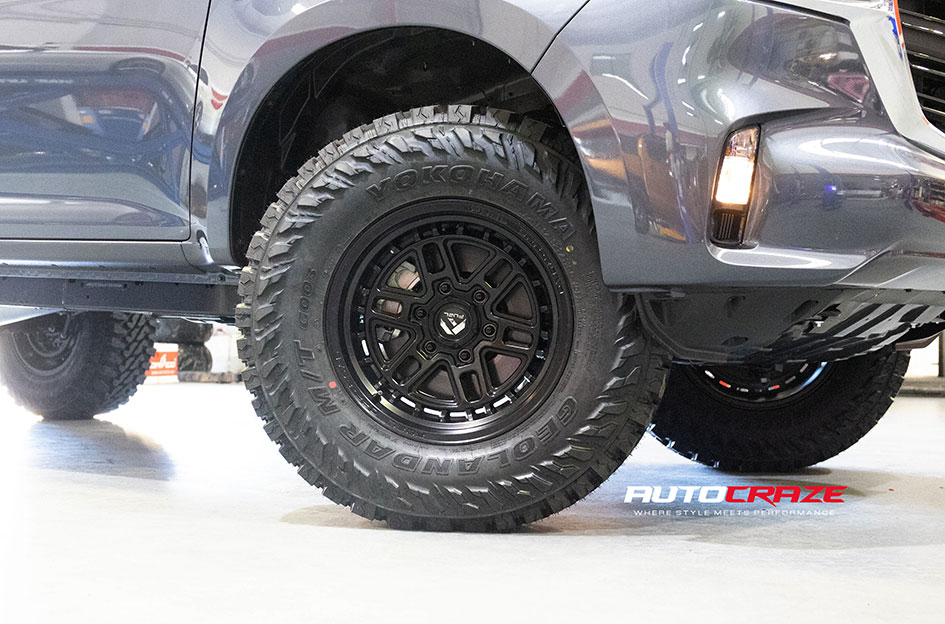 MAZDA BT-50 FUEL NITRO MATTE BLACK