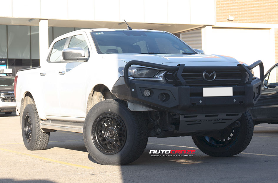 MAZDA BT50 KMC GRS SATIN BLACK