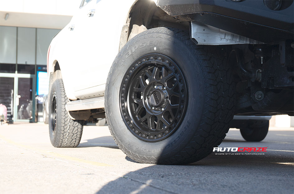MAZDA BT50 KMC GRS SATIN BLACK
