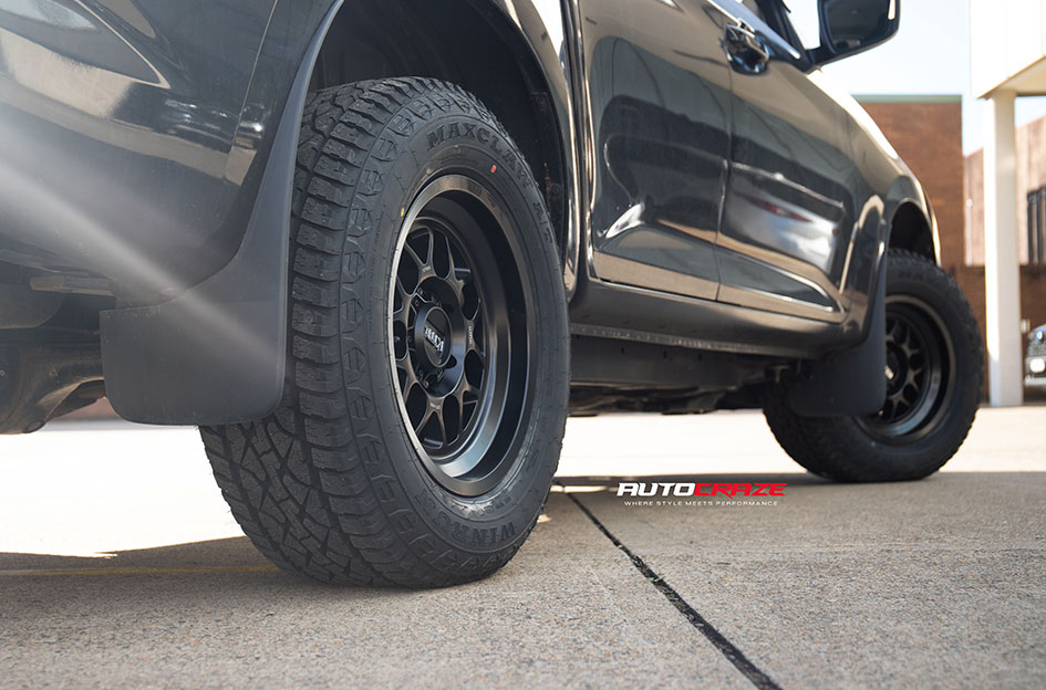 MAZDA BT50 KMC TERRA SATIN BLACK 