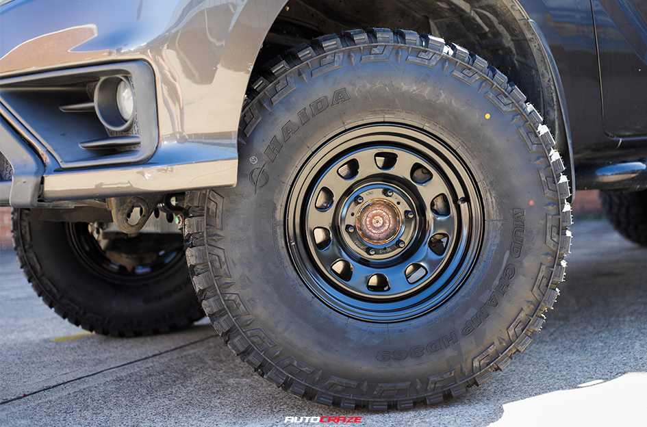 MAZDA BT-50 KING D-HOLE BLACK