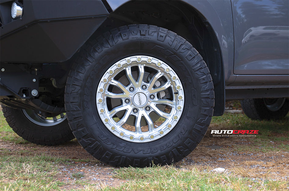 MAZDA BT-50 NOMAD N133 SILVER MACHINED FACE