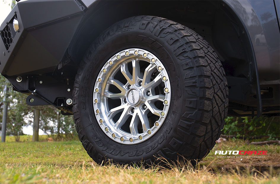 MAZDA BT-50 NOMAD N133 SILVER MACHINED FACE