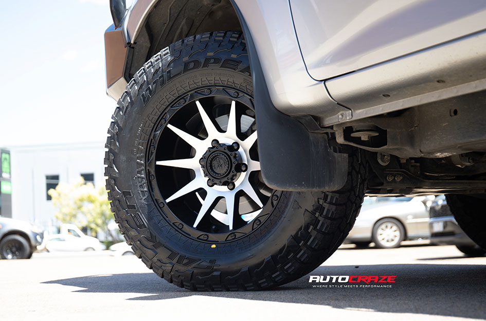 MAZDA BT-50 AMERICAN OUTLAW CORD SATIN BLACK W/MACHINED FACE