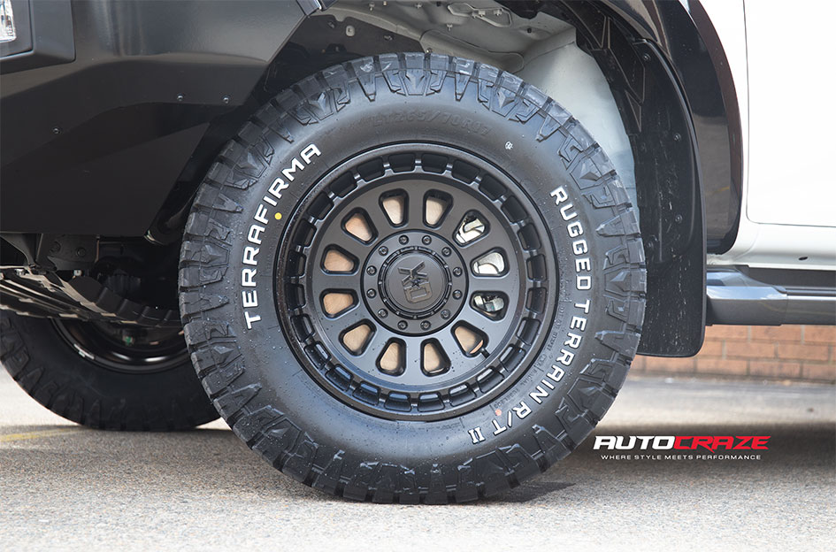 MAZDA BT50 KMC XD OMEGA XD856 SATIN BLACK