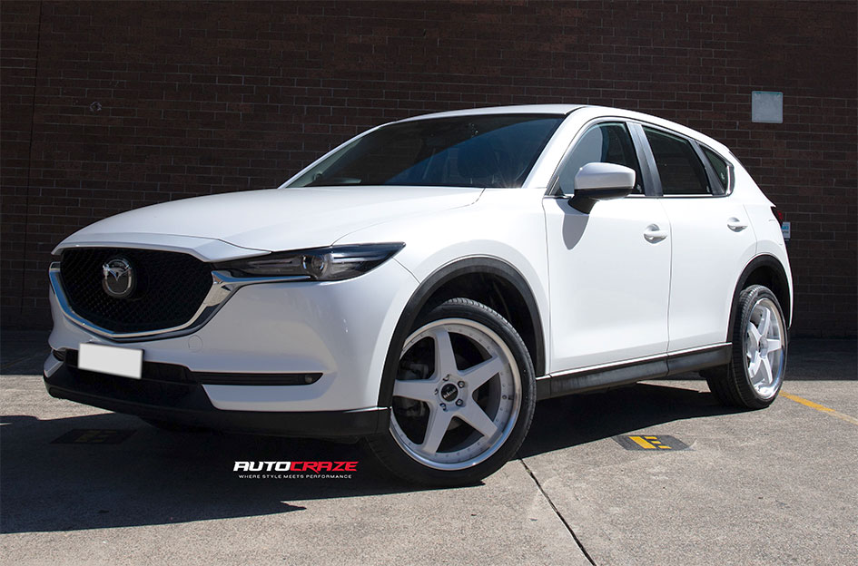 MAZDA CX-5 KING DETROIT WHITE MACHINED LIP