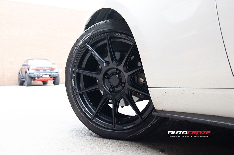 MAZDA MX-5 ENKEI SC46 MATT BLACK & MILLING
