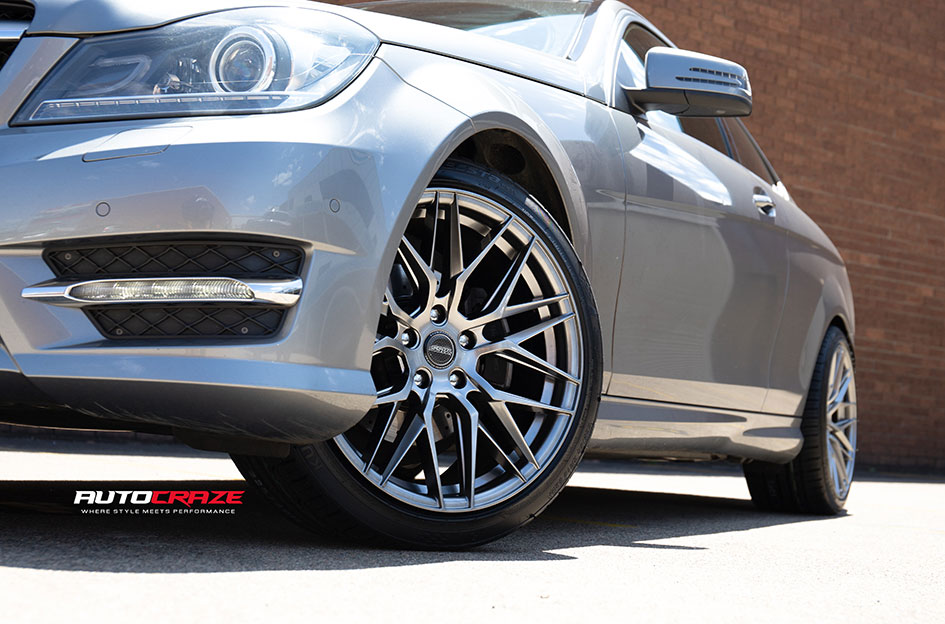 MERCEDES BENZ C CLASS SSW HOCKENHEIM HYPER BLACK