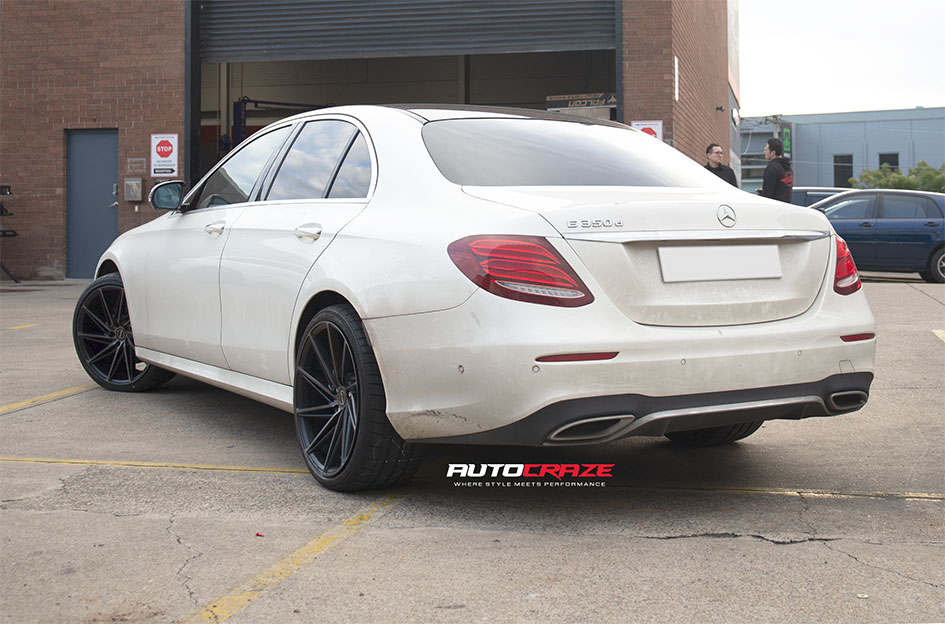 MERCEDES BENZ E CLASS INOVIT TURBINE SATIN BLACK LACQUER
