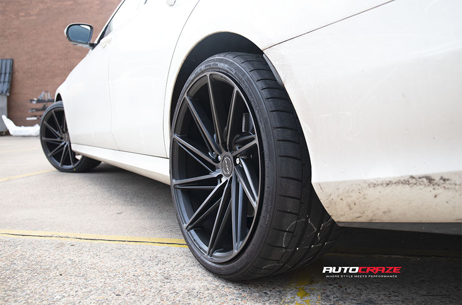 MERCEDES BENZ E CLASS INOVIT TURBINE SATIN BLACK LACQUER