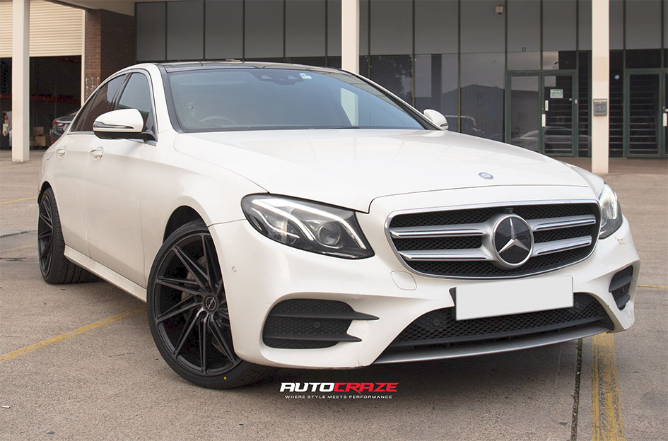 MERCEDES BENZ E CLASS INOVIT TURBINE SATIN BLACK LACQUER