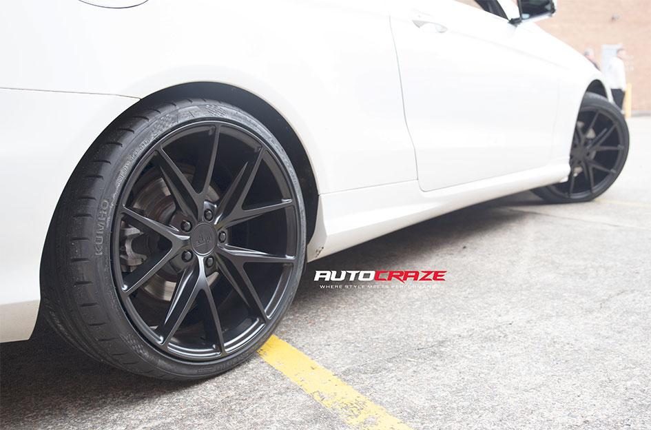 MERCEDES BENZ E CLASS NICHE MISANO MATTE BLACK 
