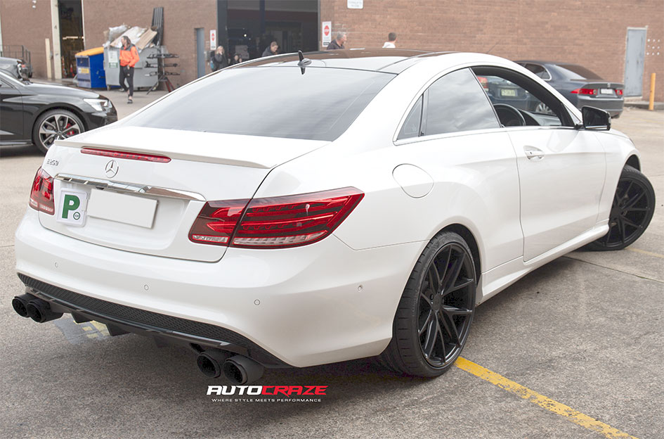 MERCEDES BENZ E CLASS NICHE MISANO MATTE BLACK 