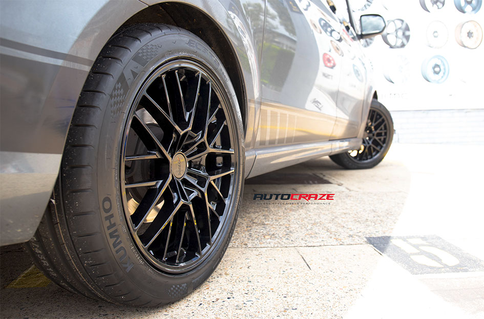 MERCEDES BENZ V CLASS TSW SEBRING MATTE BLACK