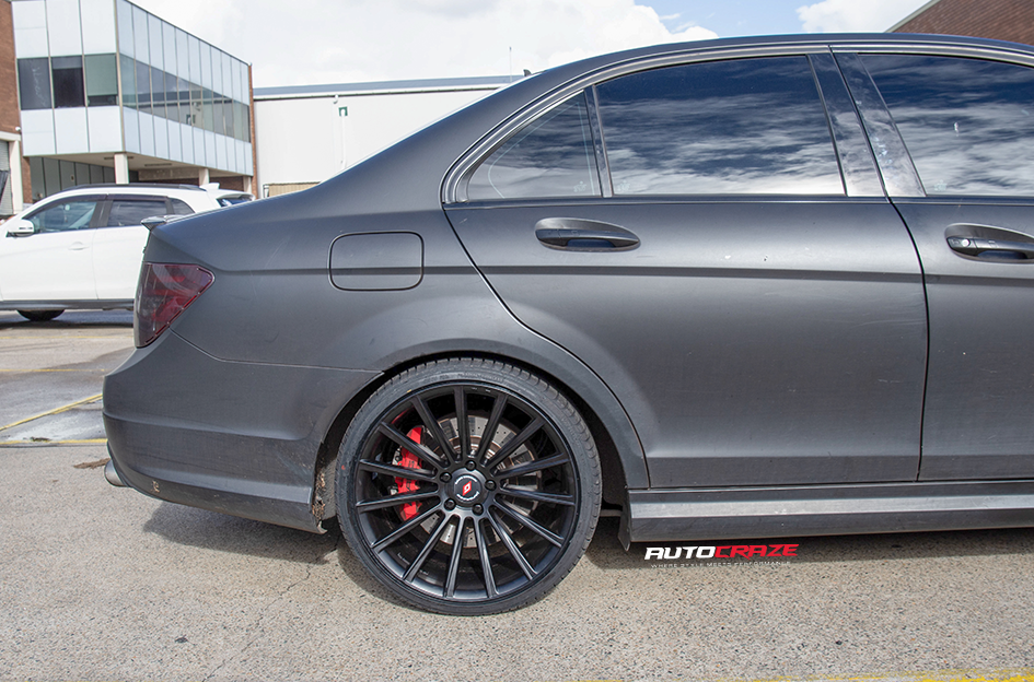 MERCEDES BENZ C CLASS INFORGED IFG55 FLAT BLACK