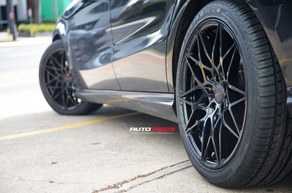 MERCEDES CLA 200 MASON ZR1 GLOSS BLACK