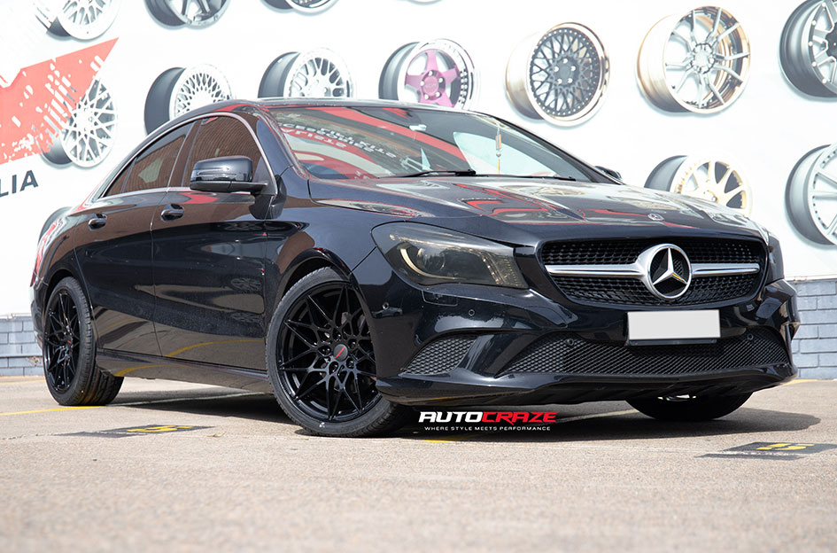 MERCEDES CLA 200 MASON ZR1 GLOSS BLACK