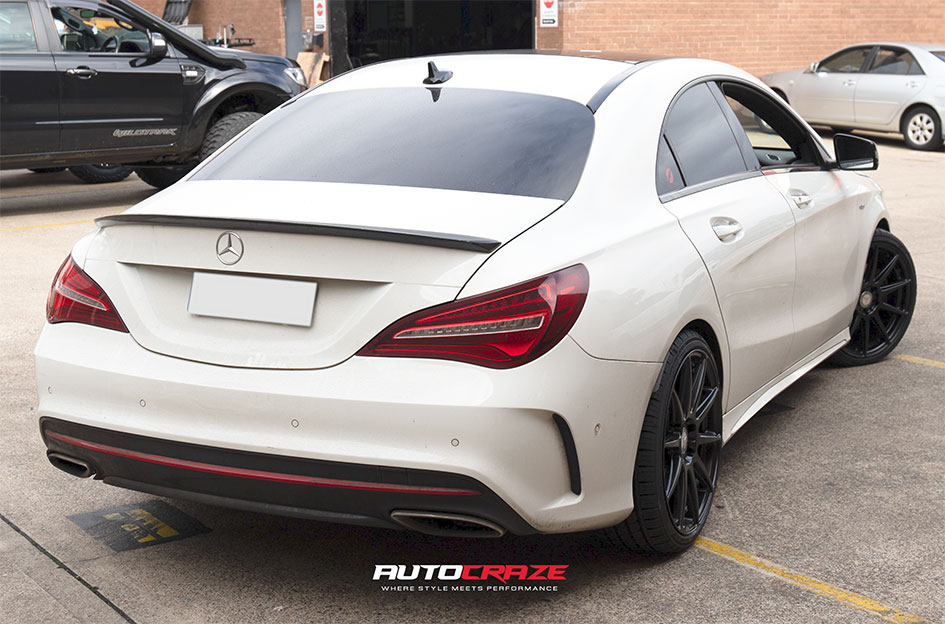 MERCEDES CLA CLASS NICHE ESSEN SATIN BLACK