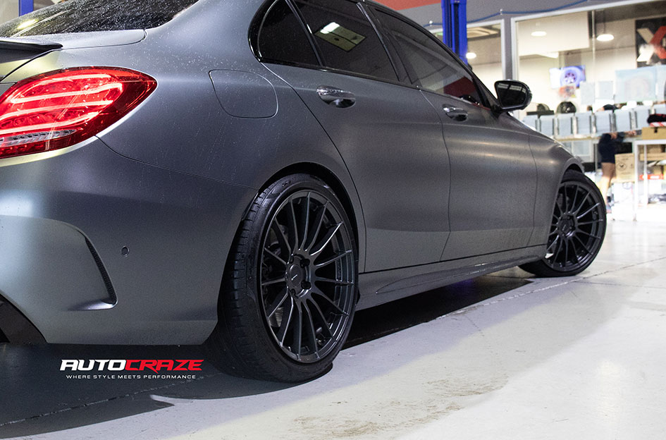 MERCEDES C-CLASS ENKEI RS05RR GUNMETAL