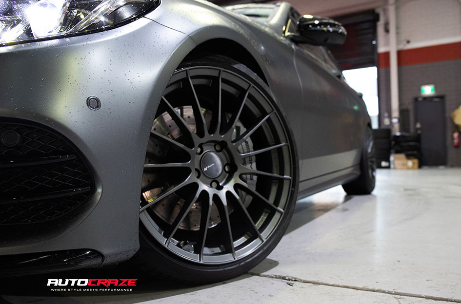 MERCEDES C-CLASS ENKEI RS05RR GUNMETAL