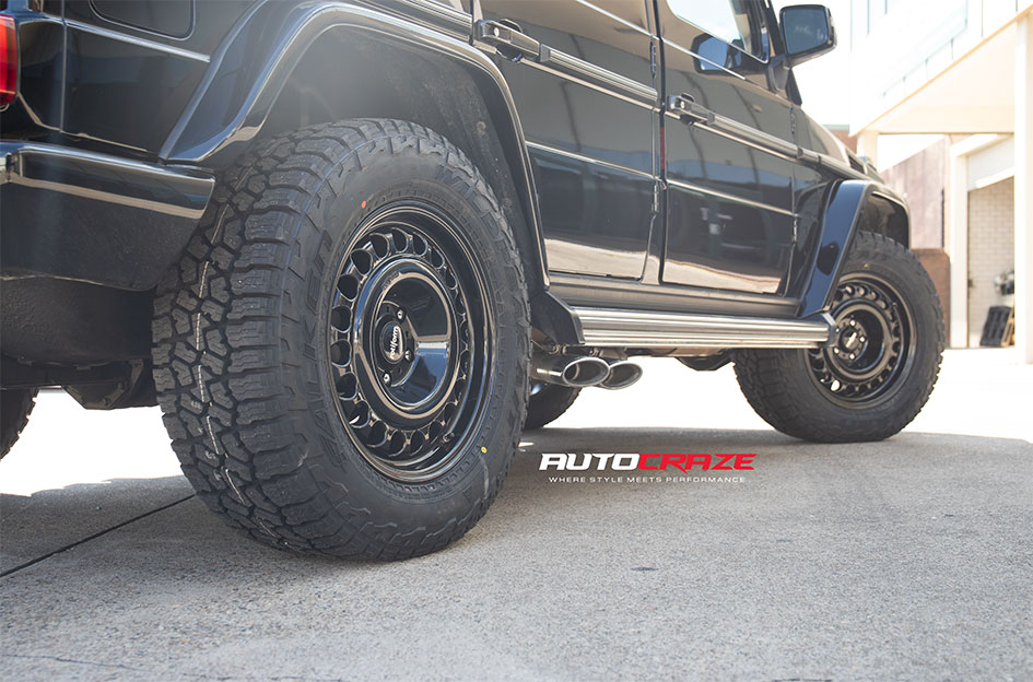MERCEDES G WAGON ROTIFORM STL GLOSS BLACK