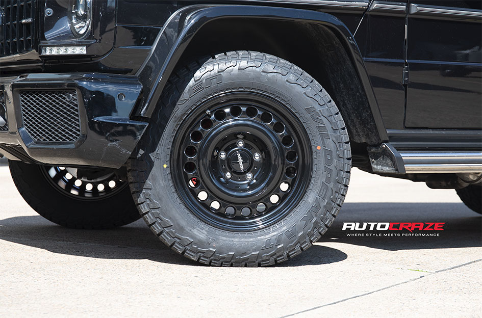 MERCEDES G WAGON ROTIFORM STL GLOSS BLACK