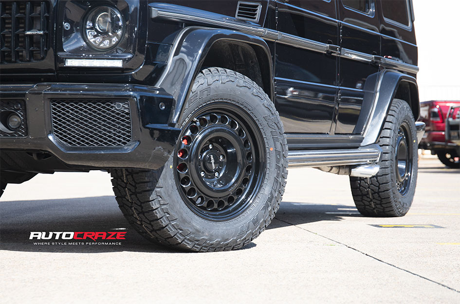 MERCEDES G WAGON ROTIFORM STL GLOSS BLACK