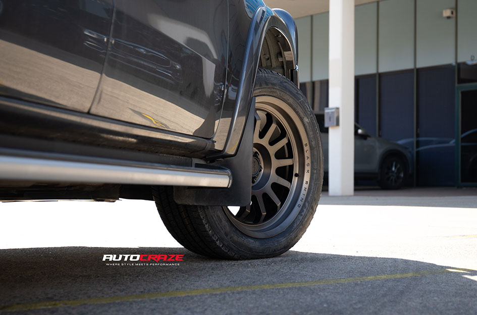 MERCEDES X-CLASS BLACK RHINO RAPID MATTE BLACK