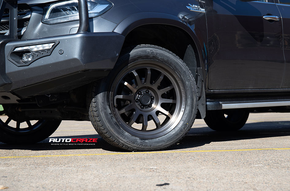 MERCEDES X-CLASS BLACK RHINO RAPID MATTE BLACK
