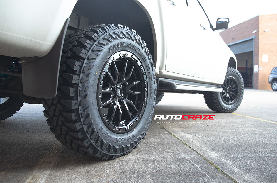 MERCEDES X-CLASS FUEL REBEL 6 MATTE BLACK 