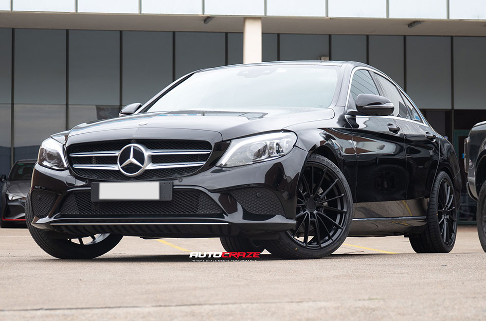 MERCEDES C CLASS FLOTEC F105 MATTE BLACK