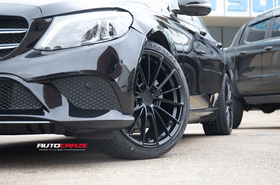 MERCEDES C CLASS FLOTEC F105 MATTE BLACK