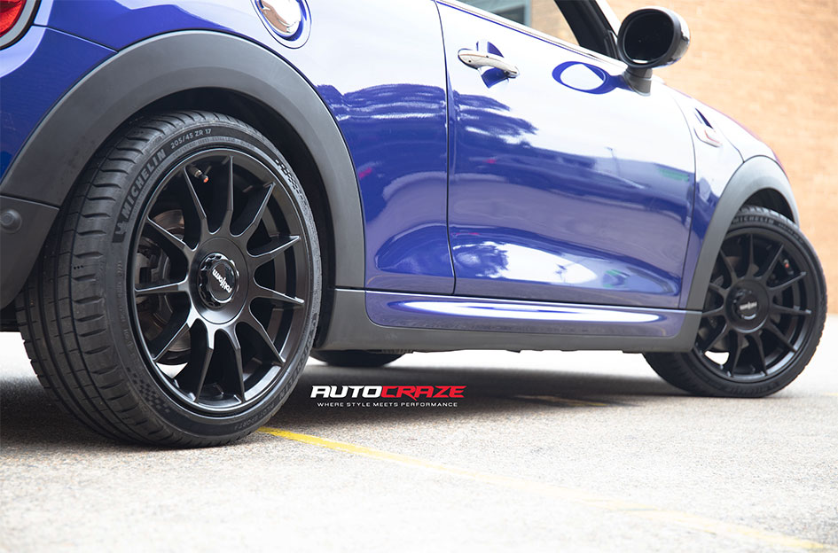MINI COOPER ROTIFORM DTM SATIN BLACK