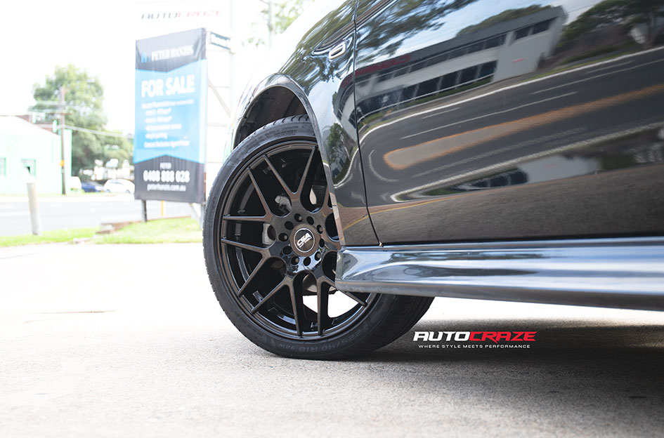 MITSUBISHI LANCER CSA MILAN GLOSS BLACK 