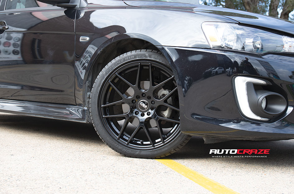 MITSUBISHI LANCER CSA MILAN GLOSS BLACK 
