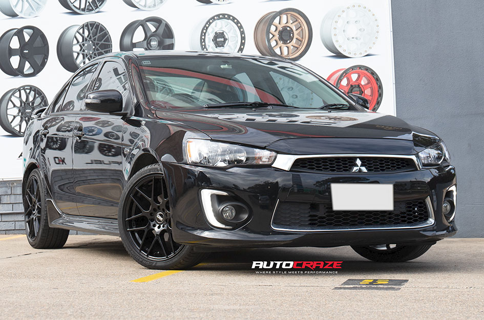 MITSUBISHI LANCER CSA MILAN GLOSS BLACK 